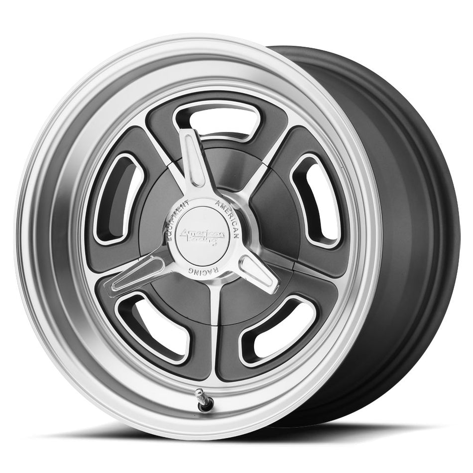AMERICAN RACING CLASSIC VN502 | MAG GRAY MACHINED | 15x5 5x114 -12