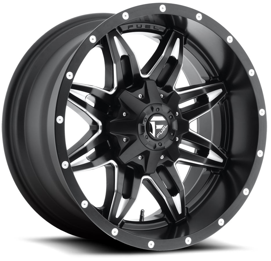 FUEL D567 | MATTE BLACK MILLED | 15x10 5x114 -43