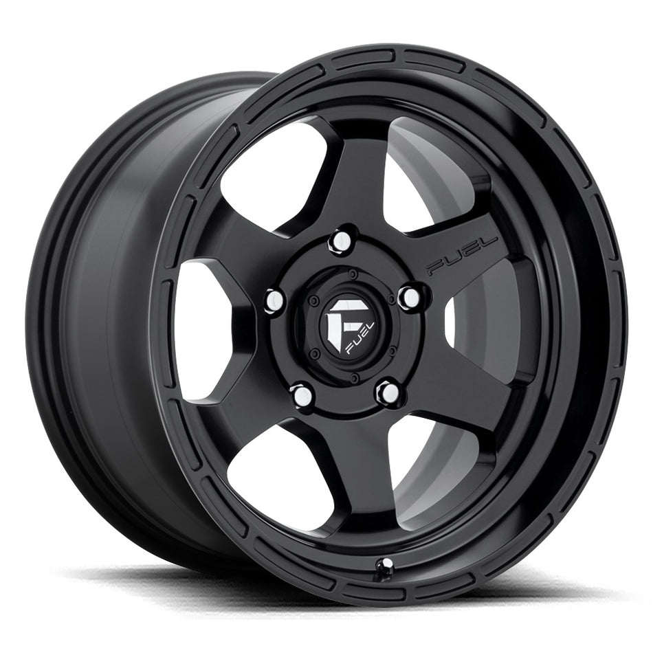 FUEL D664 | SHOK | MATTE BLACK | 18x9 5x150 1