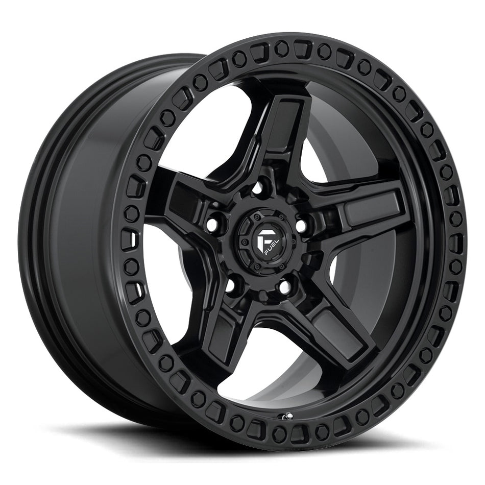 FUEL D697 | KICKER | MATTE BLACK GLOSS | 17x9 5x127 1