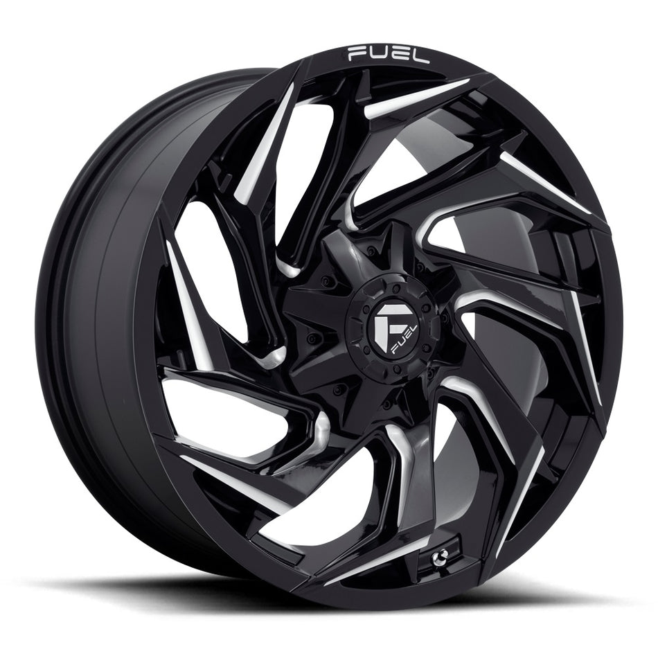 FUEL D753 | REACTION | BLACK MILLED | 15x8 5x114 -18