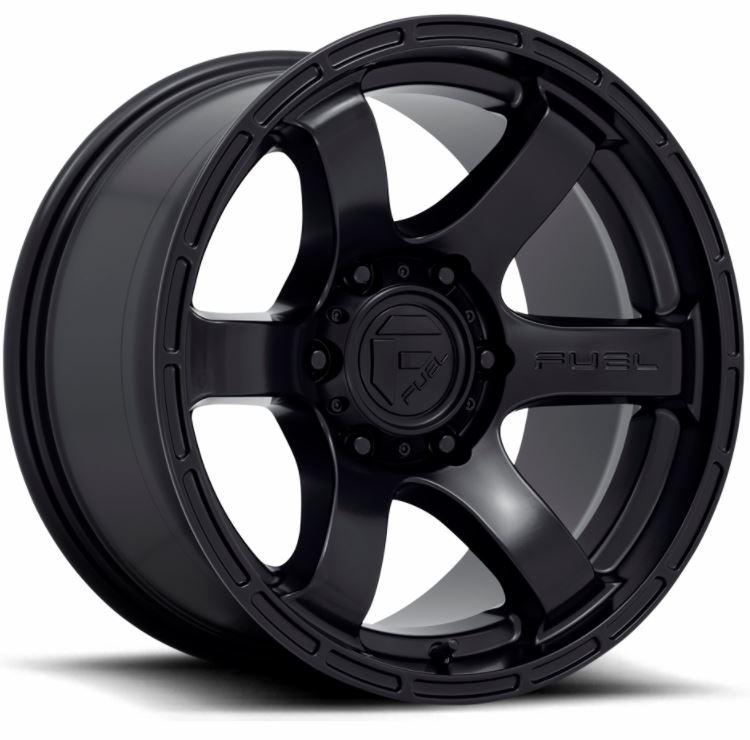 FUEL D766 | RUSH | SATIN BLACK | 18x9 5x127 -12