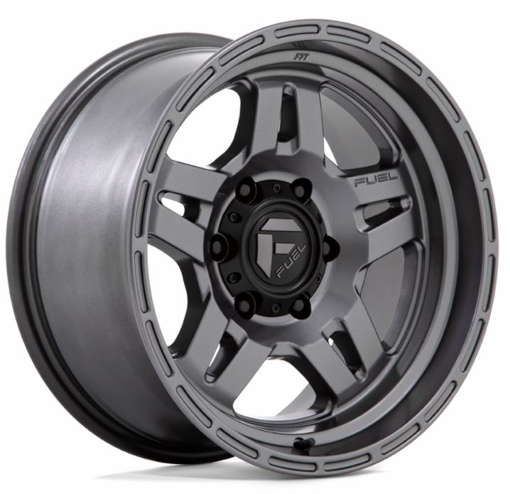 FUEL D801 | OXIDE | MATTE GUNMETAL | 17x8.5 5x127 1