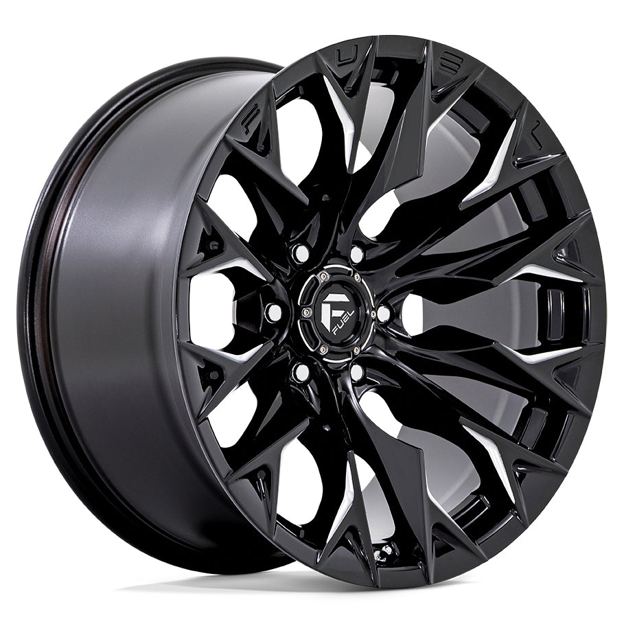 FUEL D803 | FLAME | GLOSS BLACK MILLED | 20x9 6x139 20