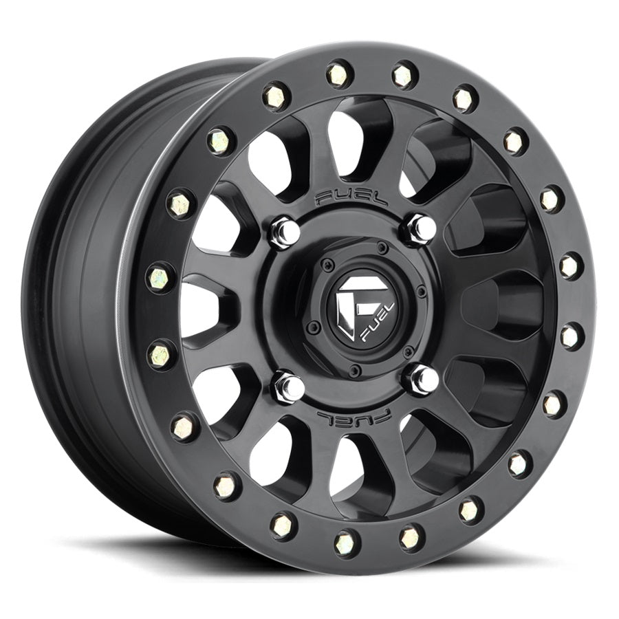 FUEL D920 | VECTOR BEADLOCK-UTV | MATTE BLACK | 15x7 4x137 38