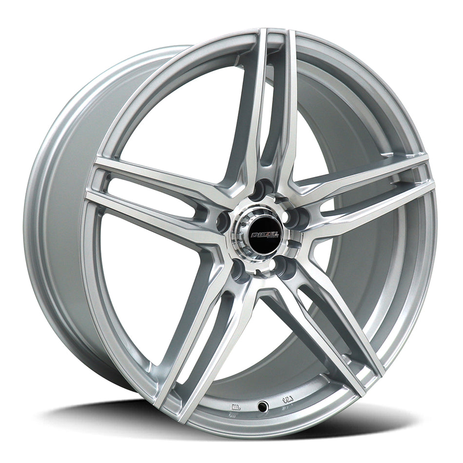 DIEZEL 3233 | SILVER POLISH FACE | 18x8 5x108 40