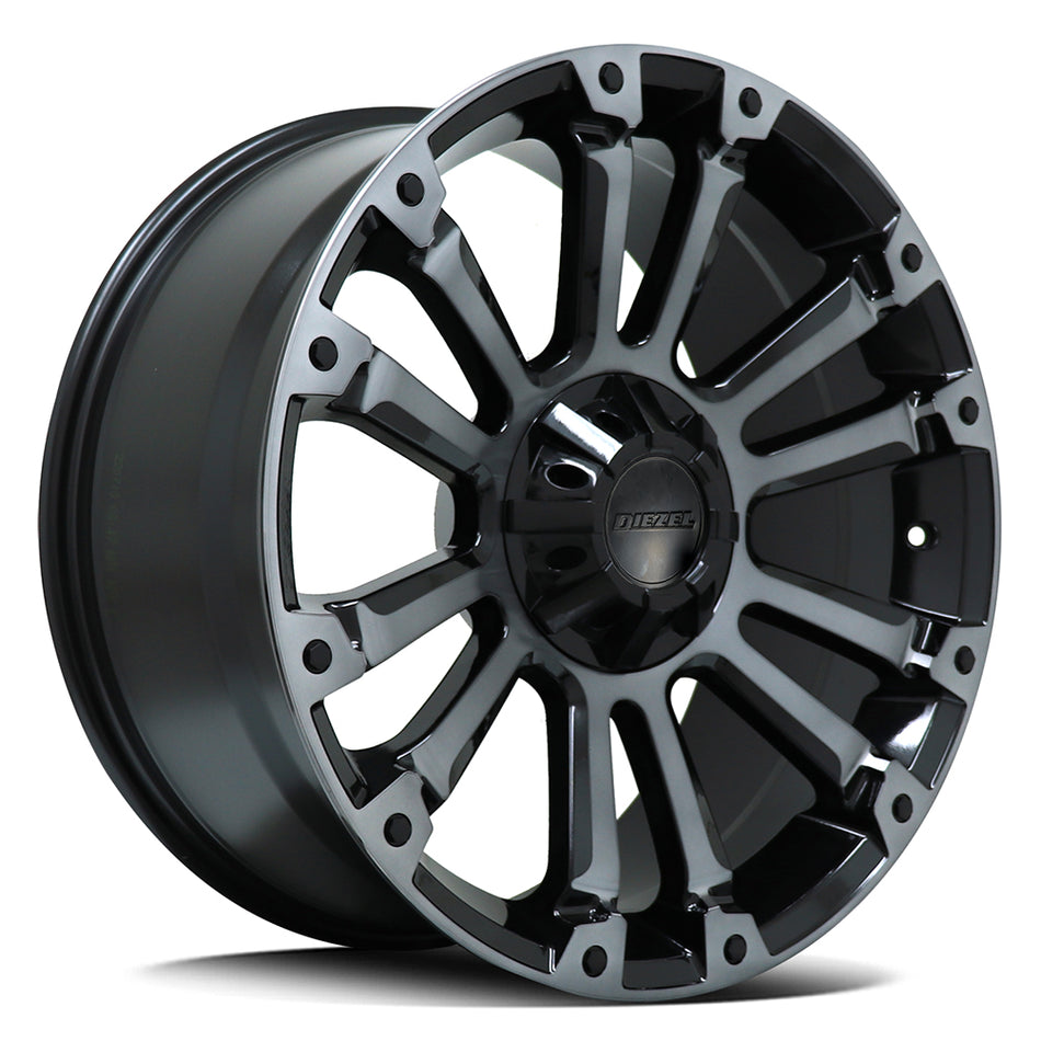 DIEZEL FABIO | GLOSS BLACK DARK TINT | 20x9 6x139 10