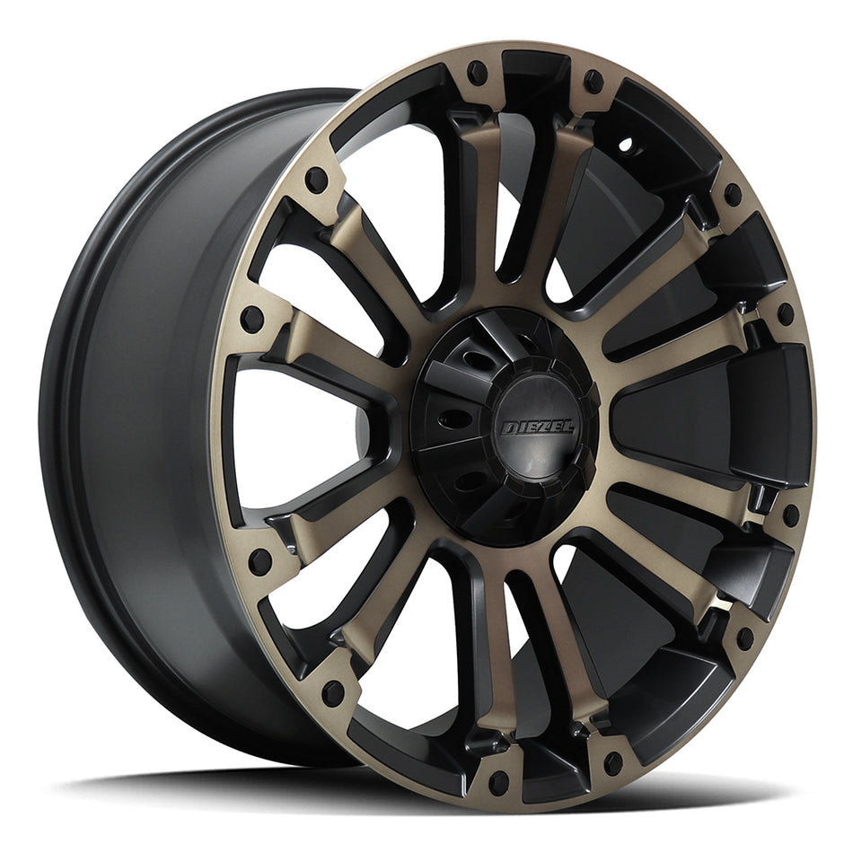 DIEZEL FABIO | MATTE BLACK BRONZE TINT | 20x9 6x139 30