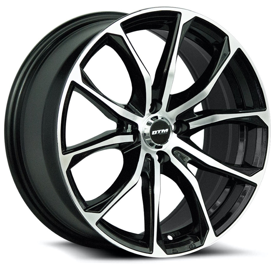 DTM 2769 | BOSTON | BLACK MACHINED | 17x7.5 4x100 40