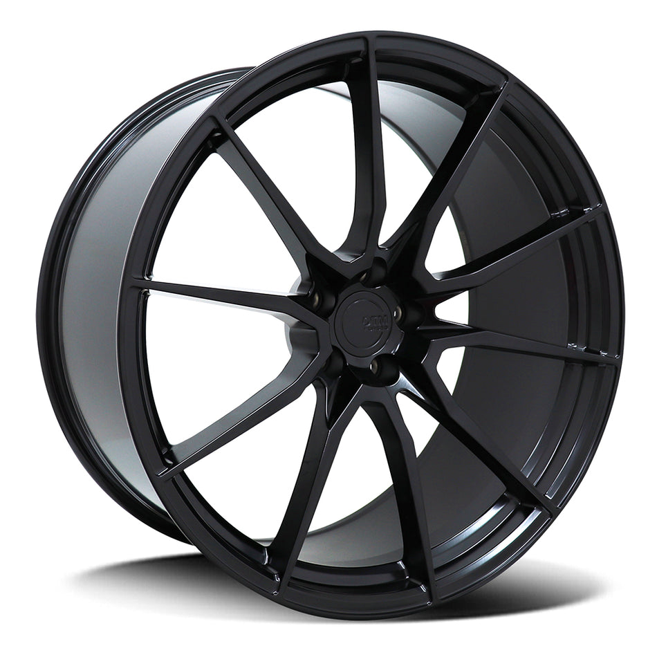 DTM FORGED SERIES F01 | SATIN BLACK | 21x10.5 5x112 32