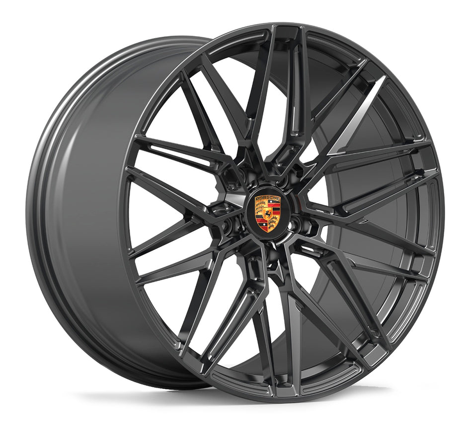 DTM FORGED SERIES F10MG | MATTE GRAPHITE | 20x9 5x130 42