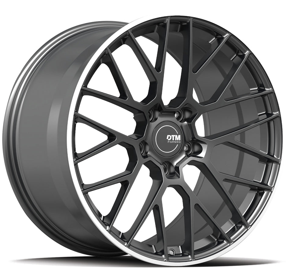 DTM FORGED SERIES F22MK | MATTE GRAPHITE | 20x9 5x130 46