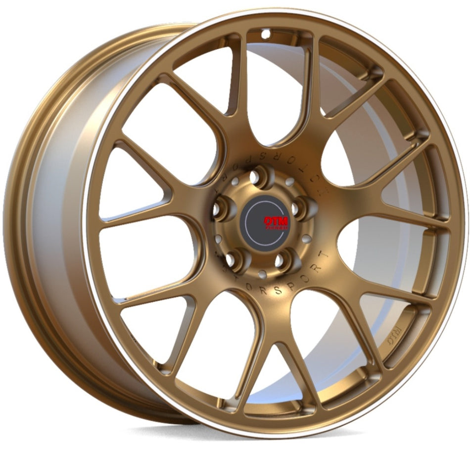 DTM FORGED SERIES F26G | SATIN GOLD | 18x9 5x108 40