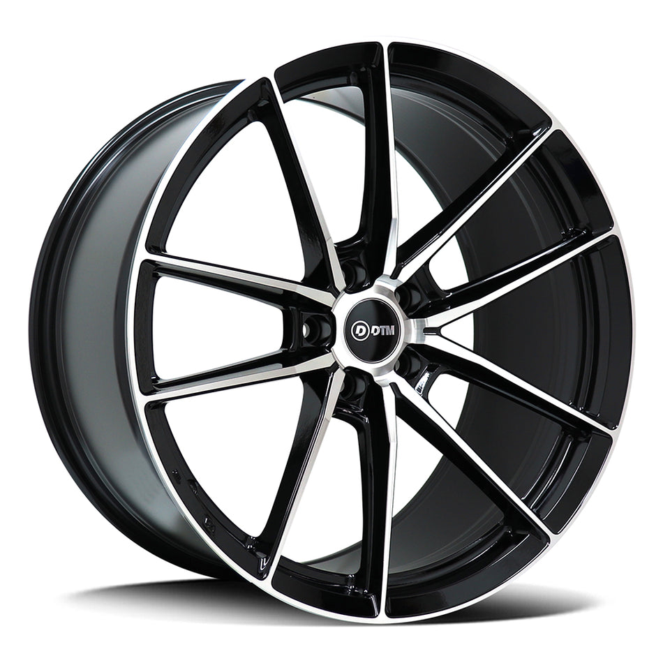 DTM YA3349 | FANGIO | BLACK POLISH | 19x8.5 5x114 43