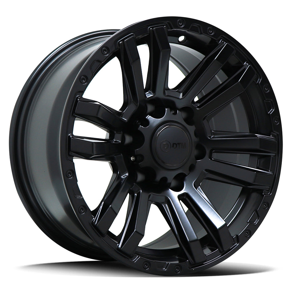 DTM HD 8510 | FARINA | SATIN BLACK | 16x8 6x139 0