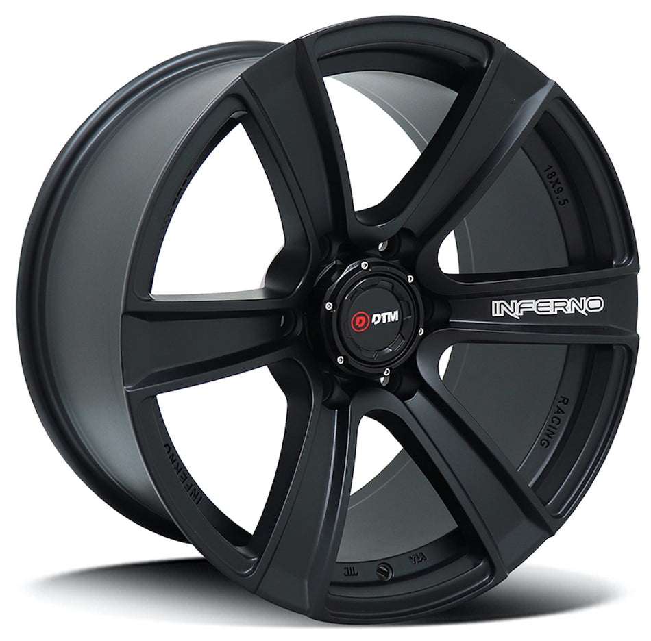 DTM HD 2214 | INFERNO | SATIN BLACK | 20x9.5 6x114 15