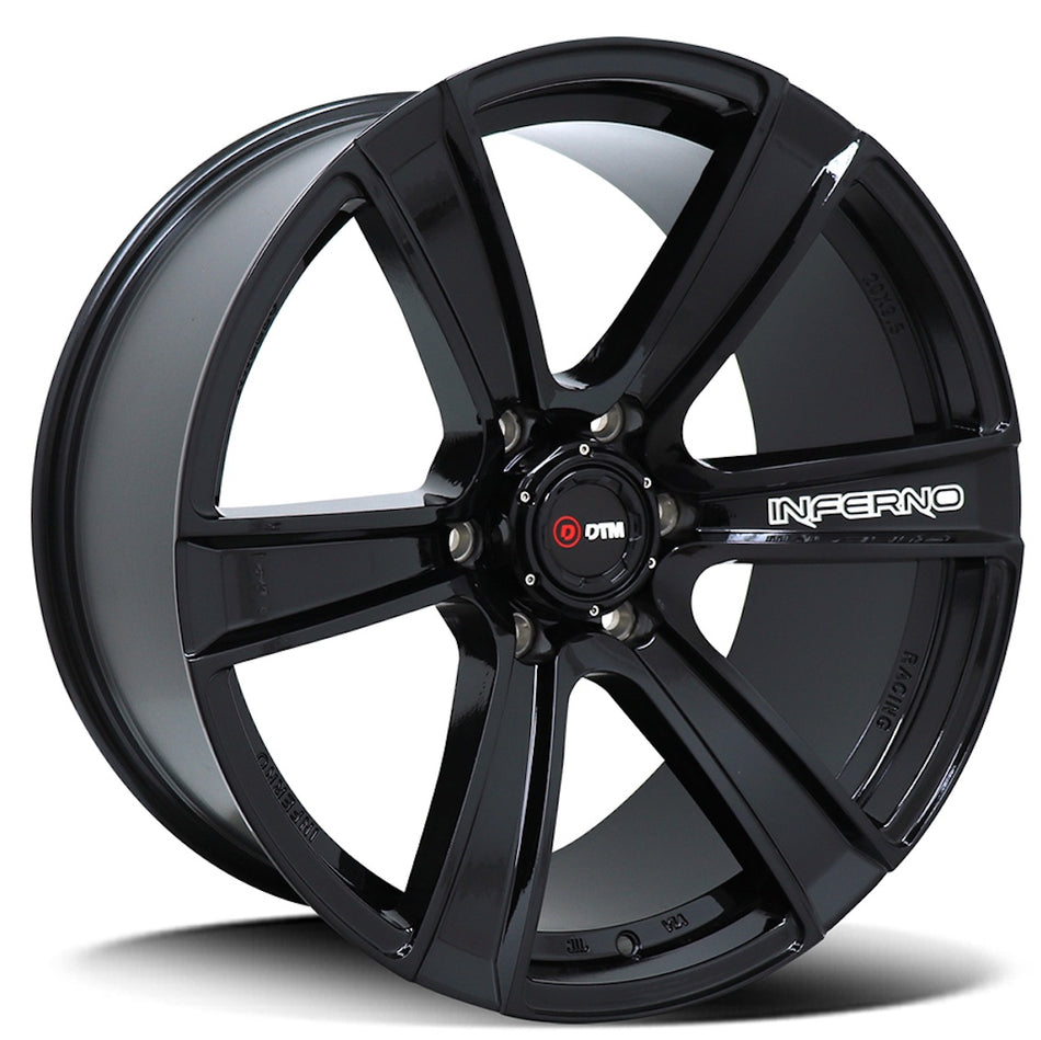 DTM HD 2214 | INFERNO | GLOSS BLACK | 20x9.5 6x139 15