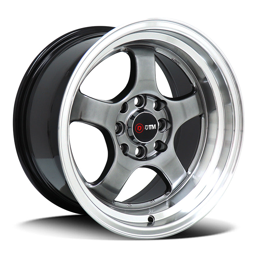 DTM OLD-SKOOL KS094 | MEIST | HYPER DARK POLISH LIP | 15x8 4x100 20