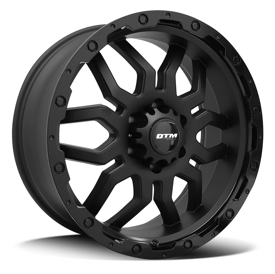 DTM HD 3322 | RAVEN | MATTE BLACK | 20x9 6x139 10