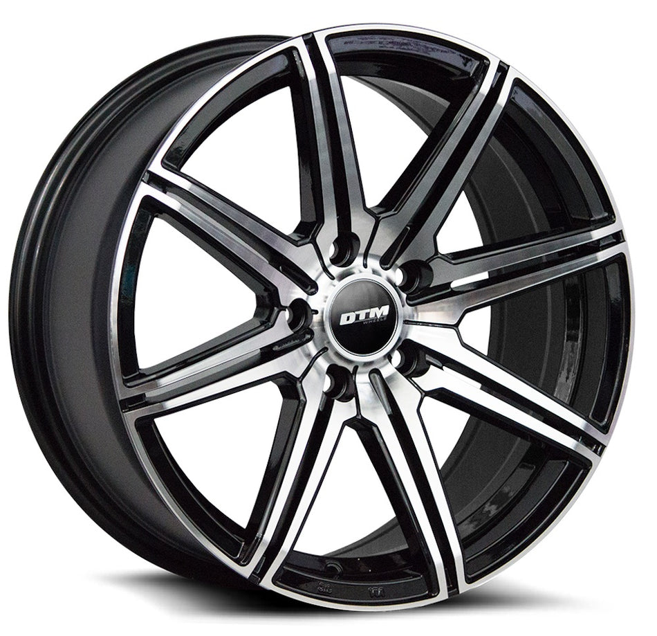 DTM 3264 | SPIRIT | BLACK MACHINED | 17x7.5 5x114 40