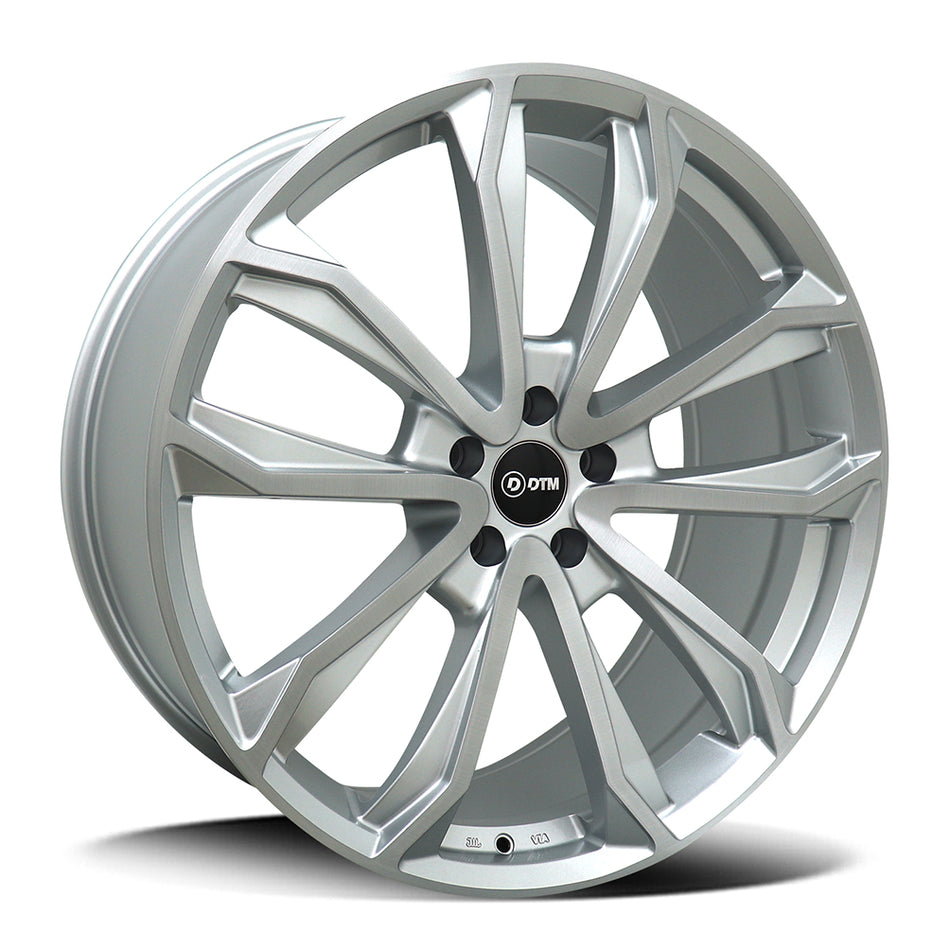 DTM 9529 | TIVAN | SILVER BRUSH FACE | 22x9.5 5x114 42