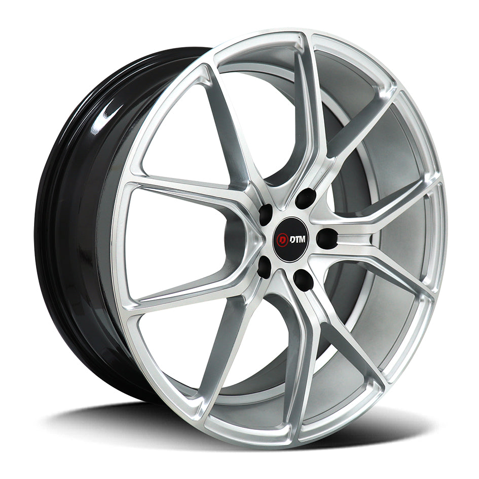 DTM KS081 | VORSTIEN | HYPER SILVER POLISH FACE | 17x7.5 4x100 40