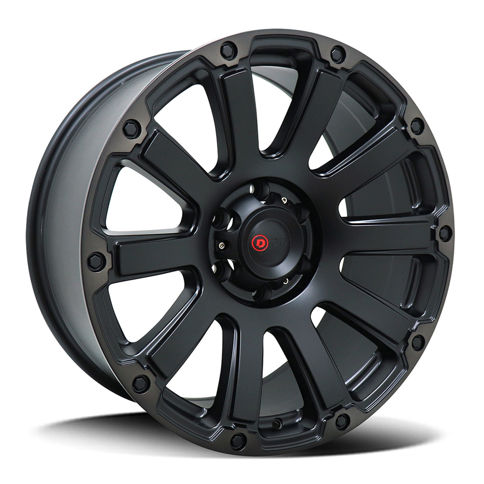 DTM HD 2825 | ZAMBIA | MATTE BLACK | 17x9 6x139 15