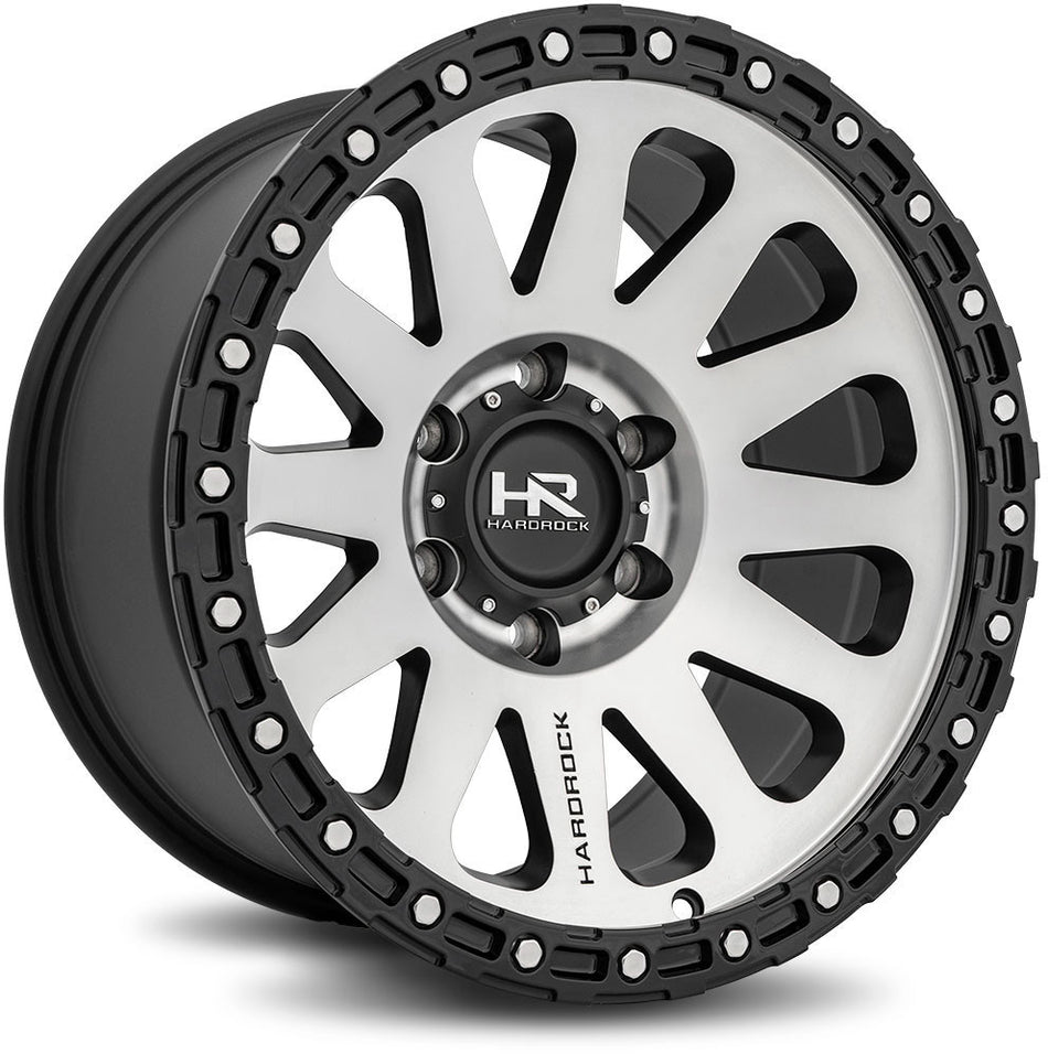 DIEZEL H102 | MATTE GUNMETAL BLACK LIP | 20x9 6x139 0