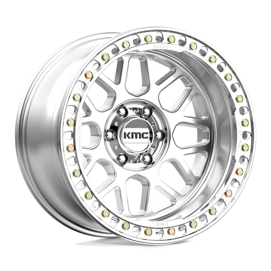 KMC XD KM235 | GRENADE CRAWL-BEADLOCK | POLISHED | 20x10 6x139 -48