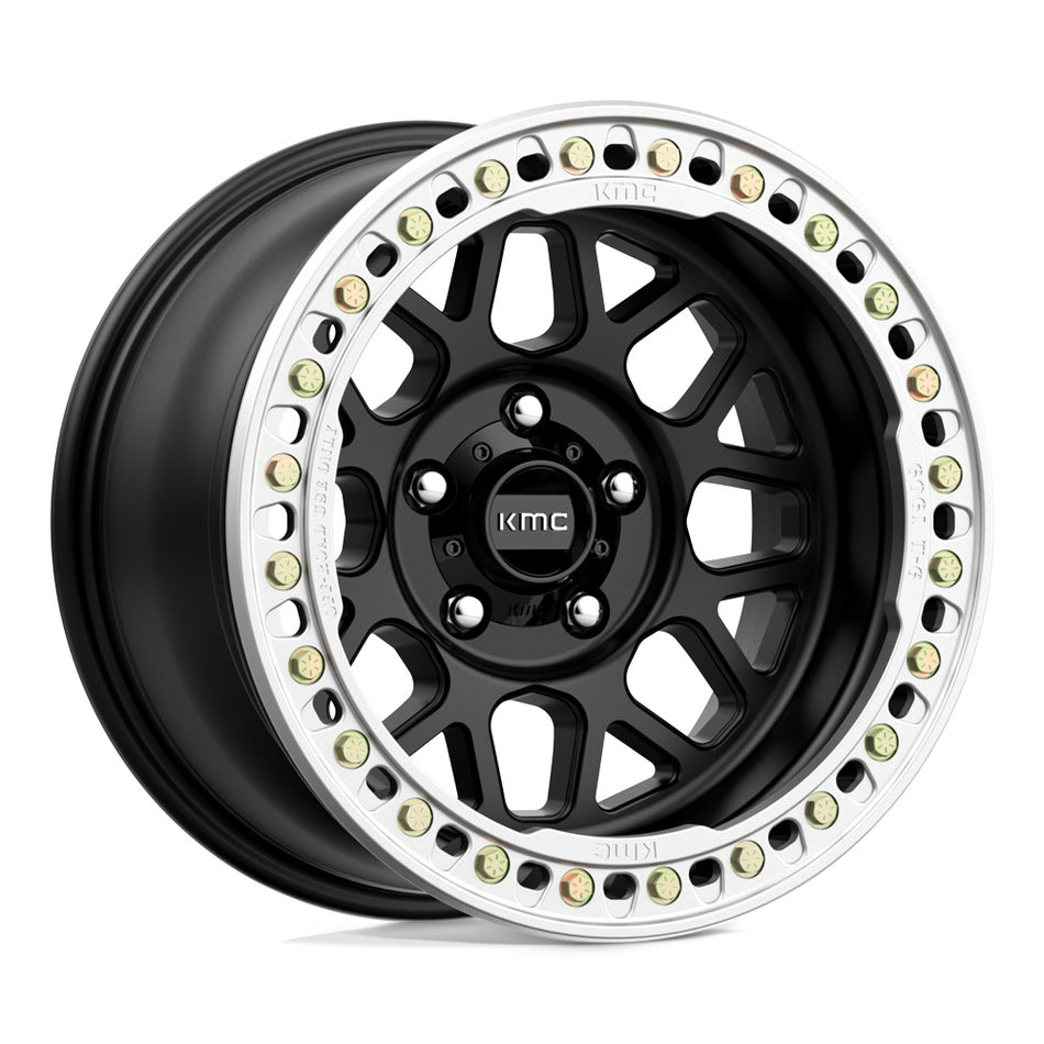 KMC KM235B | SATIN BLACK | 17x8.5 6x139 0