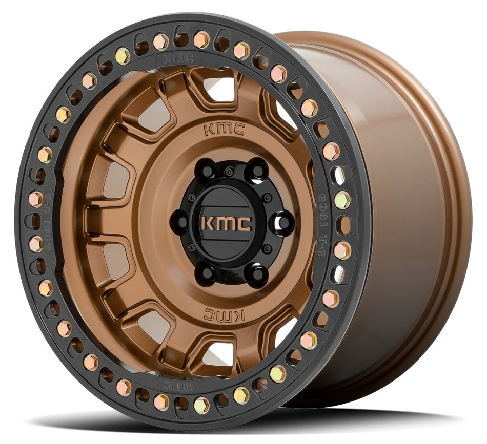 KMC XD KM236 | TANK-BEADLOCK | MATTE BRONZE | 17x9 5x127 -15