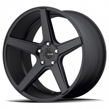 KMC KM685 | DISTRICT | SATIN BLACK | 20x8.5 5x120 35