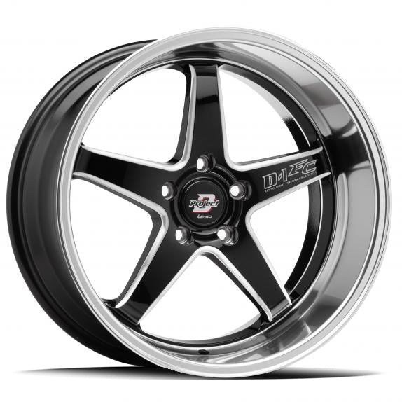 LENSO 95C | D-1FC | BLACK MILLED | 18x10.5 5x114 13