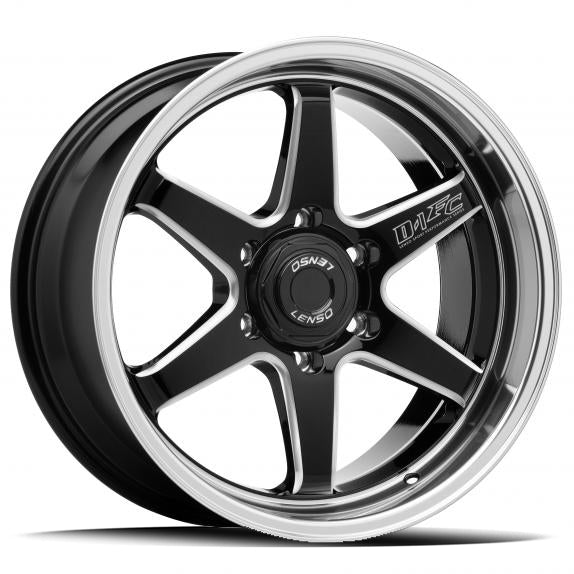 LENSO 96C | D-1FC | GLOSS BLACK POLISHED LIP | 18x10.5 6x139 30