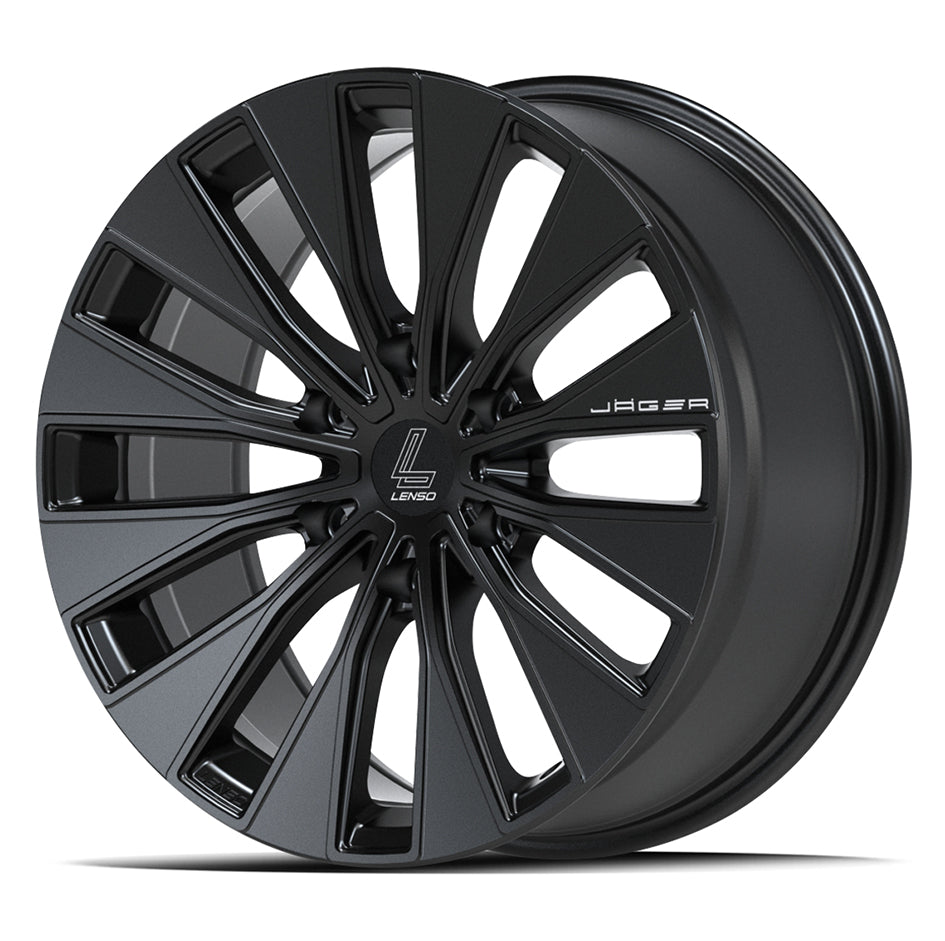 LENSO JTF | JAGER-ENIGMA | SATIN BLACK | 18x8.5 6x130 40