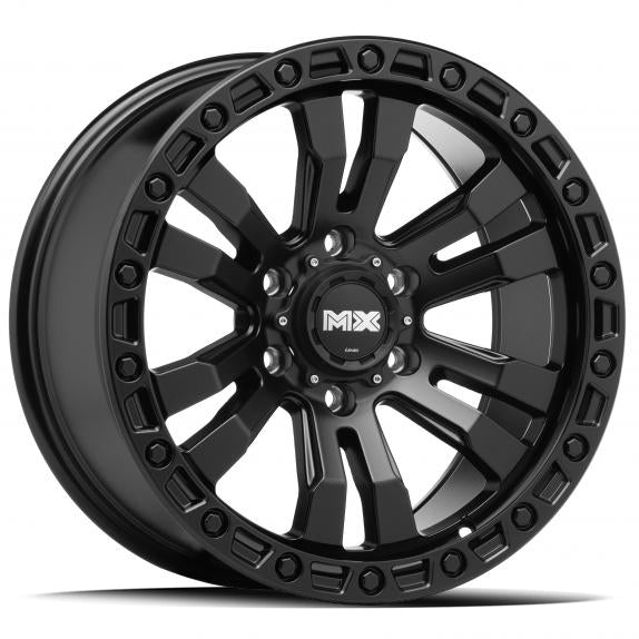 LENSO M0B | MAX-BRUTAL | SATIN BLACK | 18x9 6x114 20