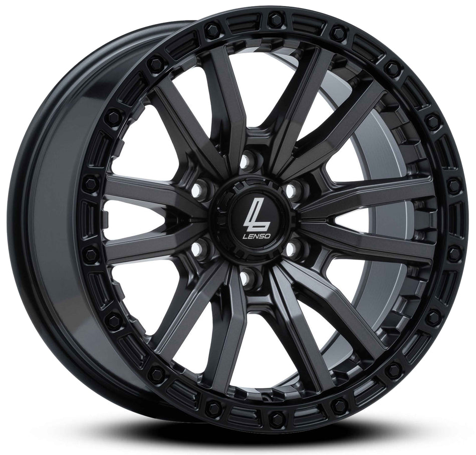 LENSO LENM0VGL | MATTE ANTHRACITE | 17x9 6x139 12