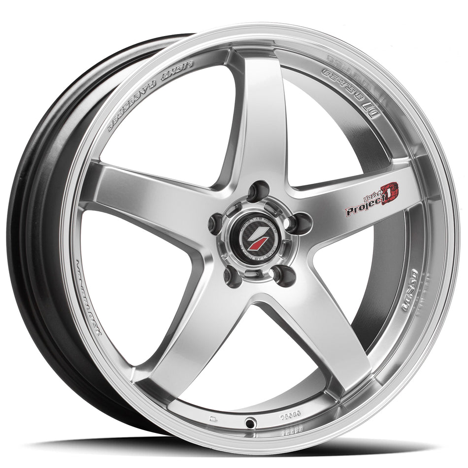 LENSO PD1 | HYPER SILVER | 20x8.5 5x120 35