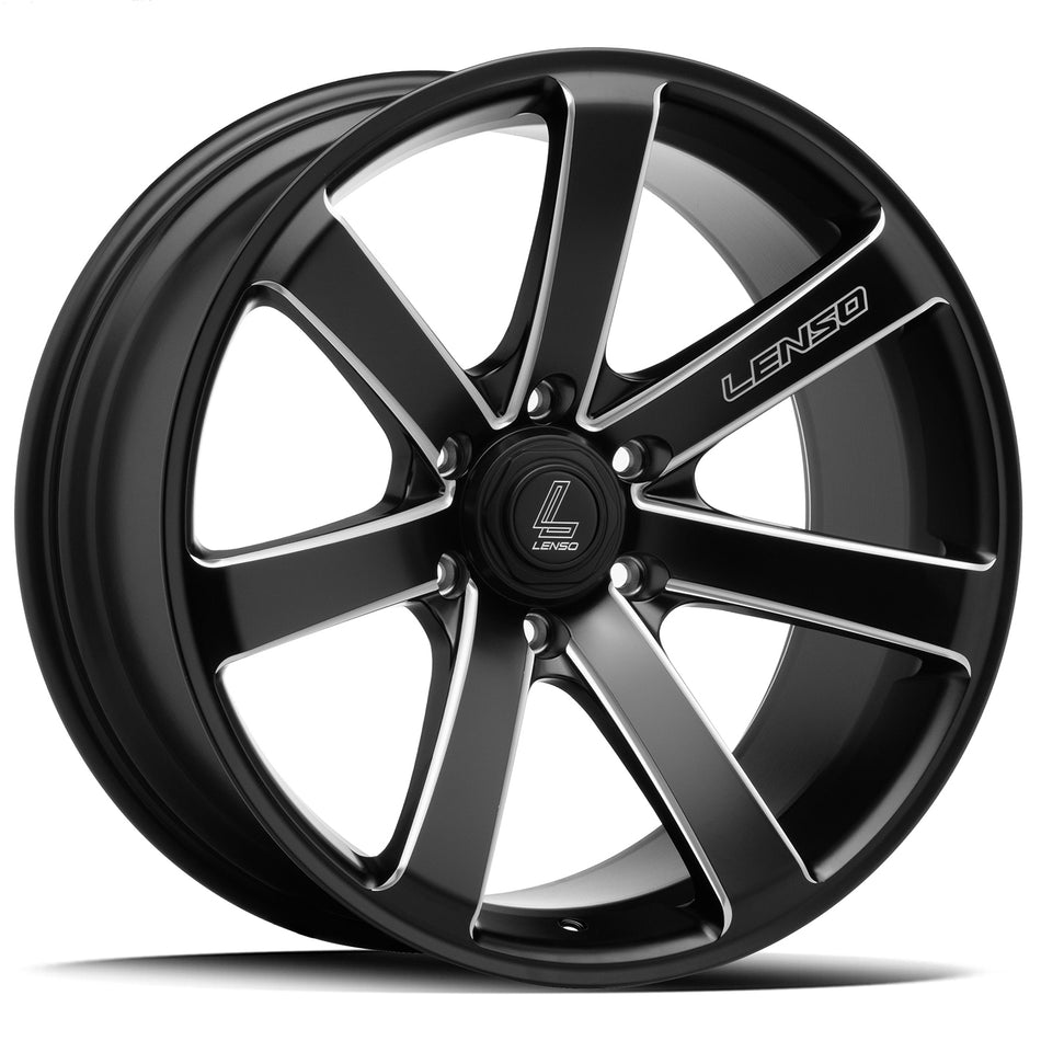 LENSO | RTC 2 | SATIN BLACK MILLED | 20x9.5 6x139 12