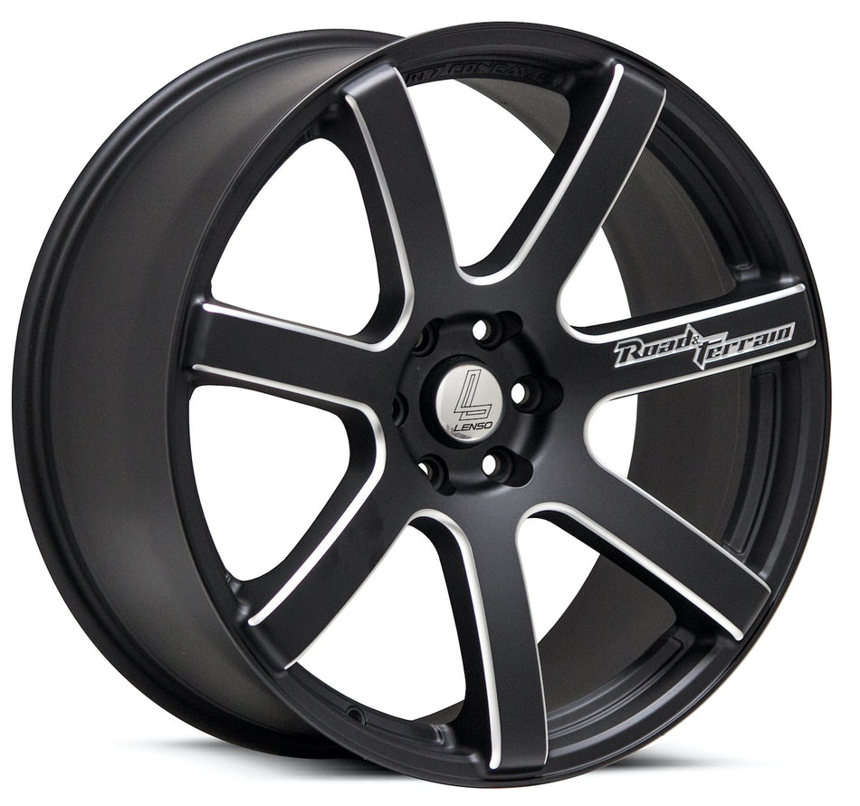 LENSO RCT | RTC RT-CONCAVE | MATTE BLACK MILLED | 20x9 6x114 35