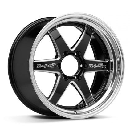 LENSO TDR | D-1SR | BLACK MILLED | 20x9 6x139 20