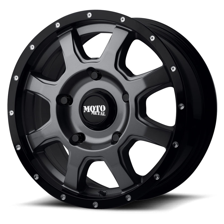 MOTO METAL MO970 | EURO-VAN | GREY | 16x7 5x160 42