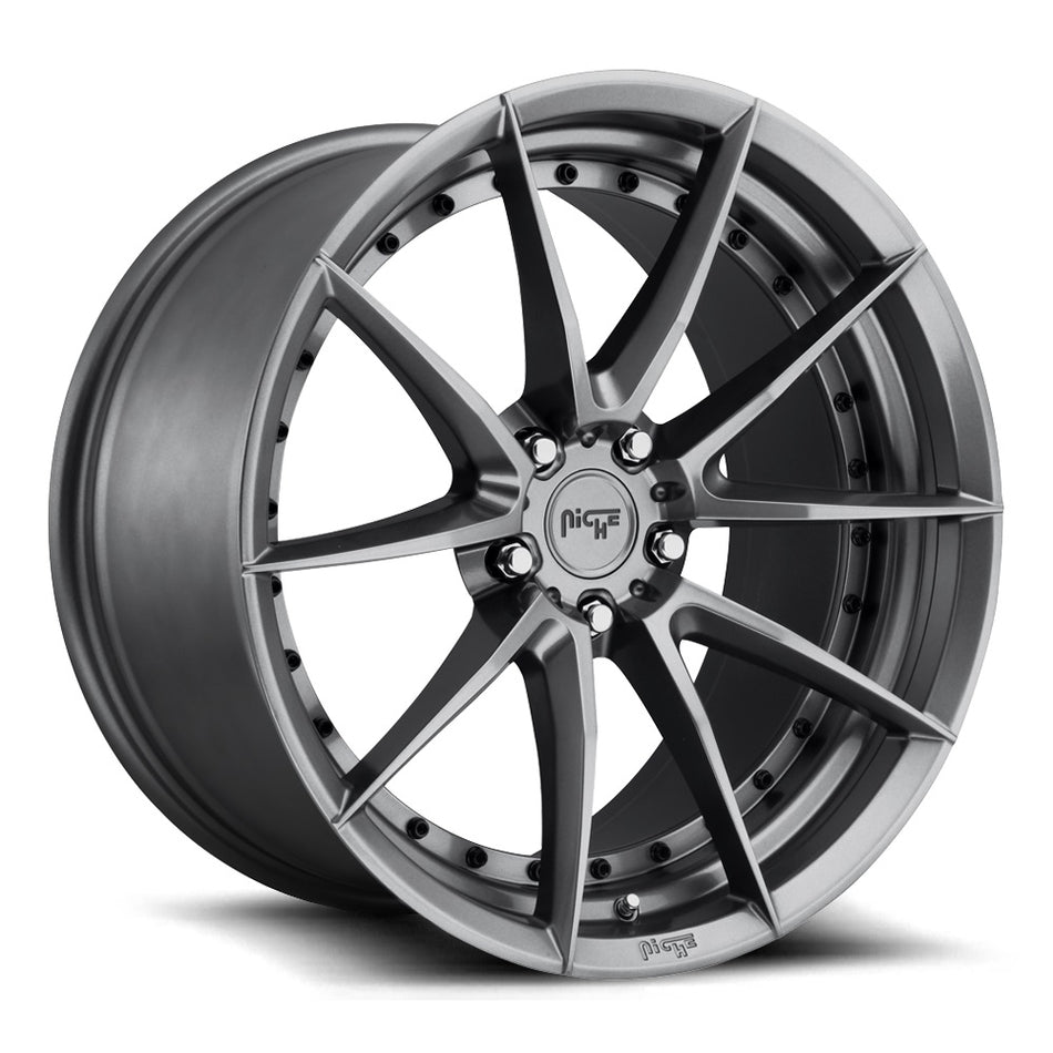 NICHE M197 | SECTOR | ANTHRACITE | 19x8.5 5x120 35