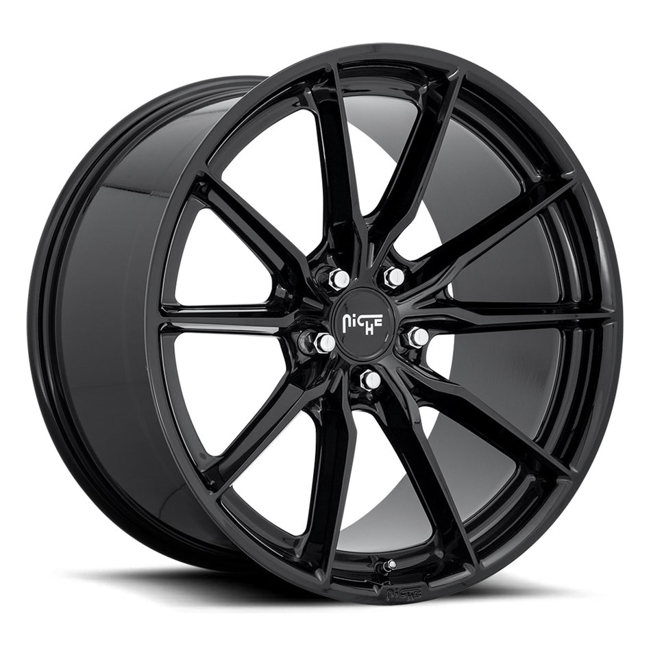 NICHE M240 | RAINIER | BLACK | 22x10.5 5x112 30