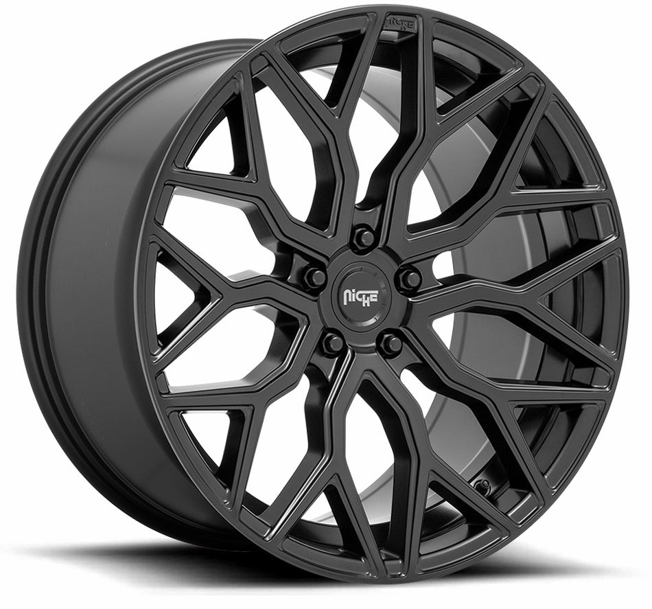 NICHE M261 | MAZZANTI | MATTE BLACK | 20x9 5x108 38