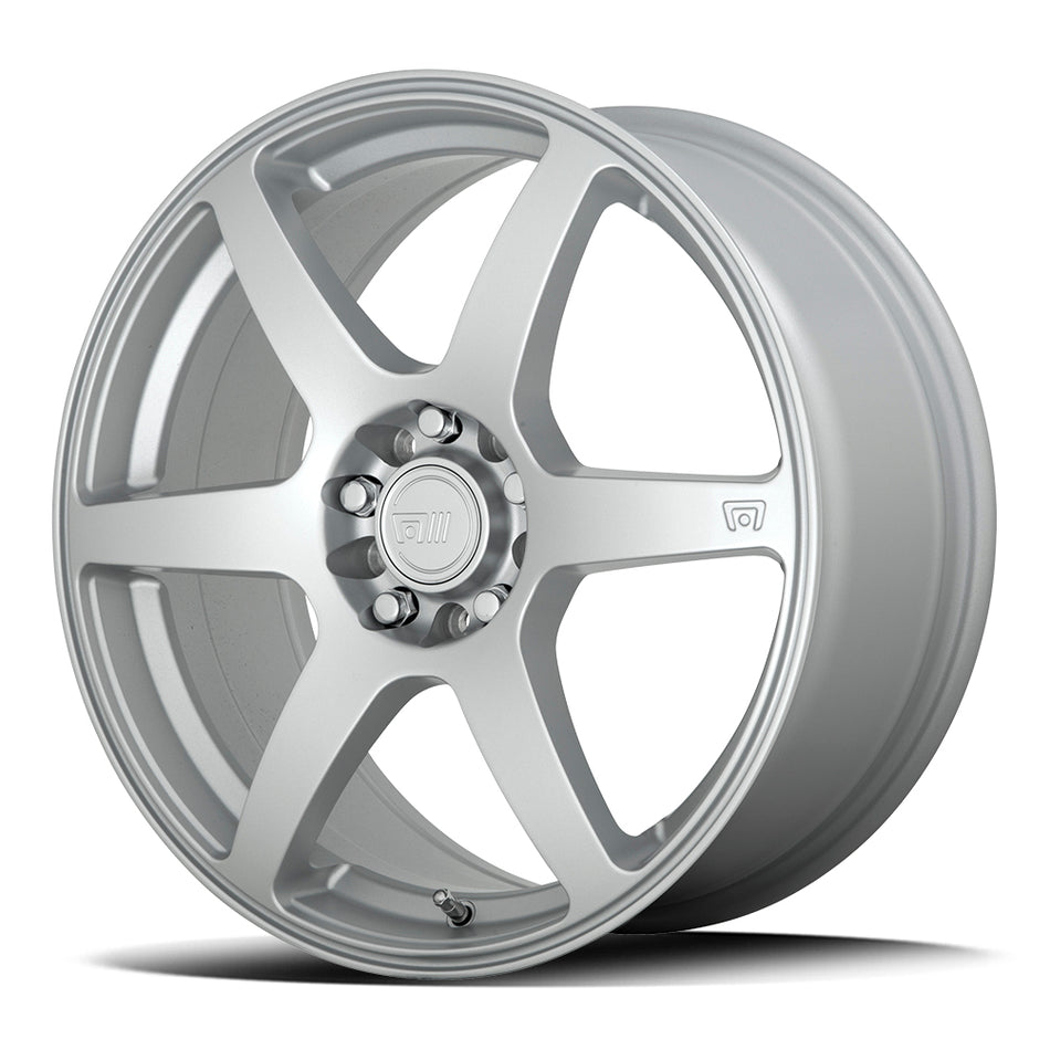 MOTEGI MR143 | CS6 | HYPER SILVER | 18x8 5x112 45