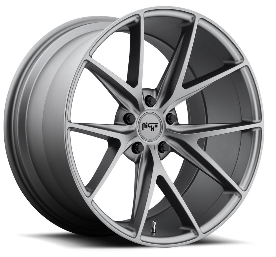 NICHE M116 | MISANO | ANTHRACITE | 19x8.5 5x112 34