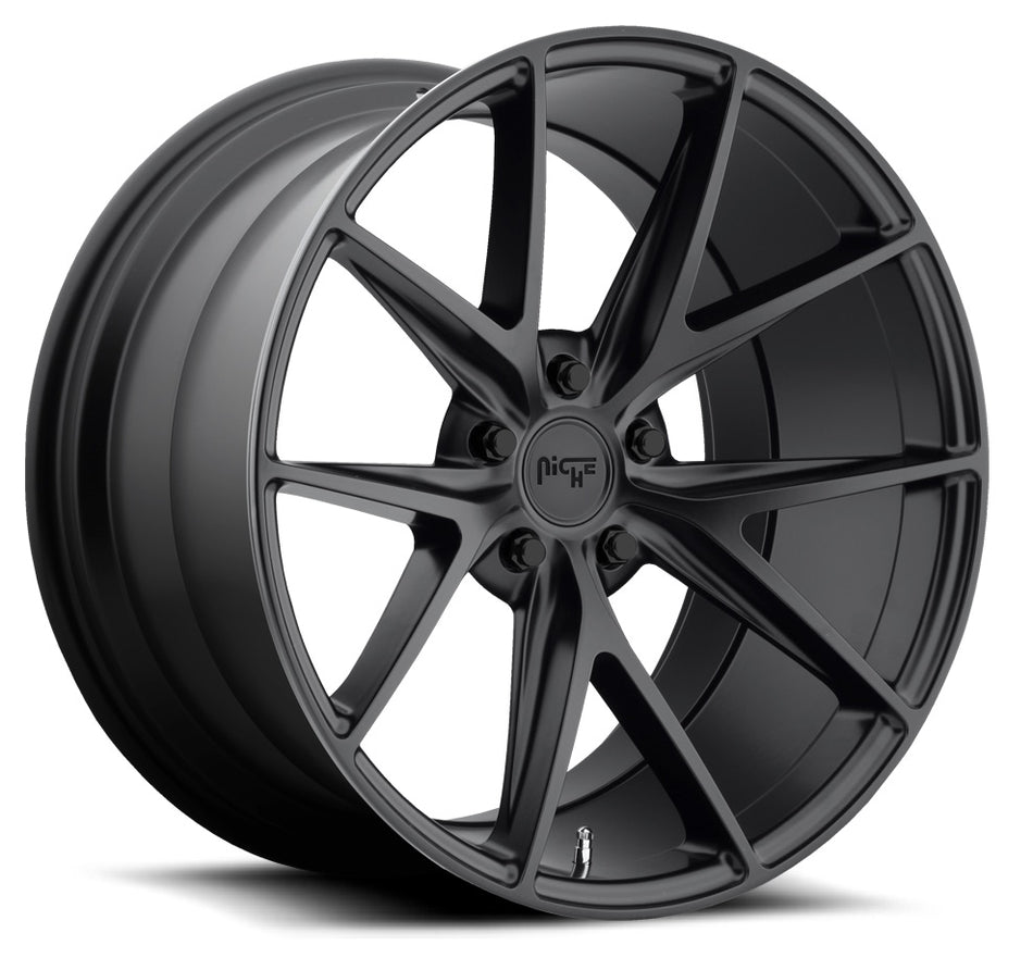 NICHE M117 | MISANO | MATTE BLACK | 18x8 5x120 40