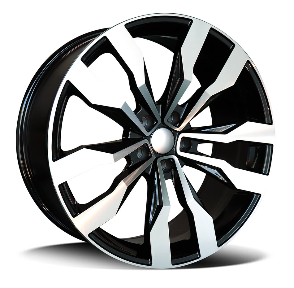 REPLICA VW 5615 | COBRA | BLACK POLISH FACE | 20x9 5x112 35