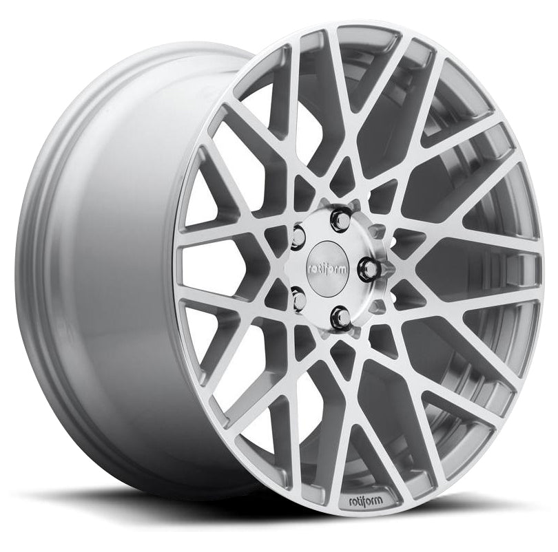 ROTIFORM R110 | BLQ | SILVER POLISH FACE | 18x8.5 5x114 38